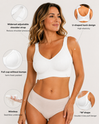 Seamless Comfort Adjustable Wireless Bra