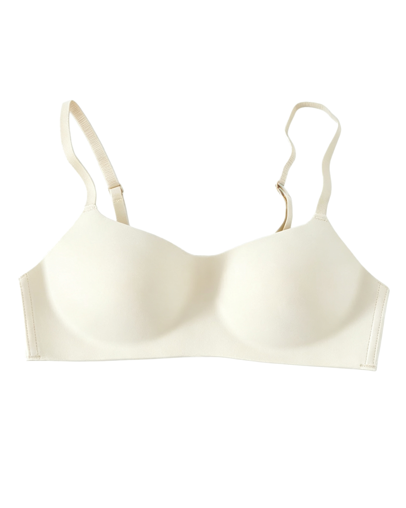 Seamless Invisible Low-Cut Non-Wired Bra