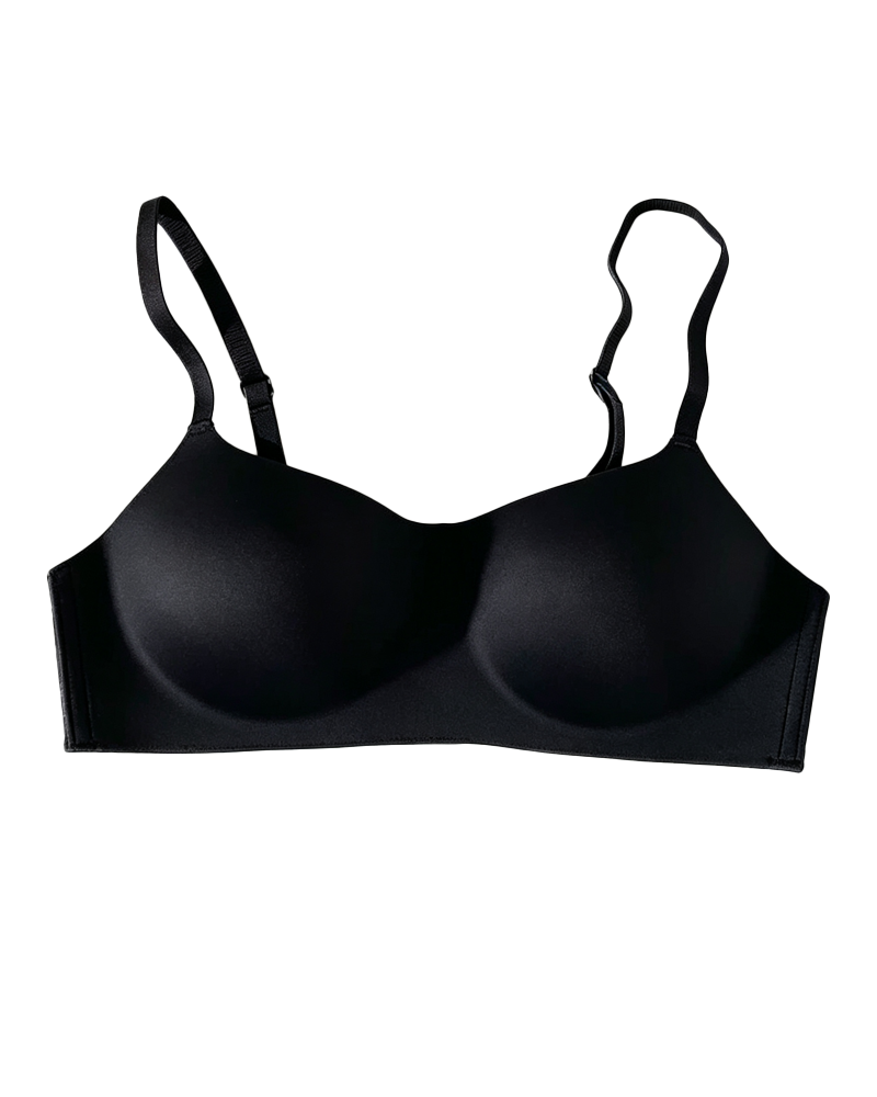 Seamless Invisible Low-Cut Non-Wired Bra