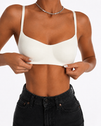 Seamless Invisible Low-Cut Non-Wired Bra