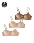 Seamless Invisible Low-Cut Non-Wired Bra