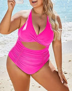 One Piece Swimsuits Push Up Tummy Control Bathing Suits