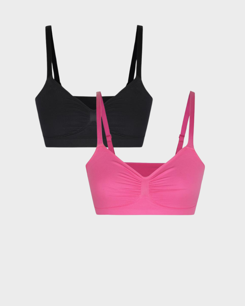 Damen Vollabdeckender Nichtgepolsterter Drahtloser Form-BH