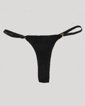 Cotton Threaded T-Pants Women's Low Waist Hip Lifting Fitness High Fork Fashionable Thong