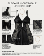 Sexy Lace Spaghetti Strap Mesh Chemise Nightgowns