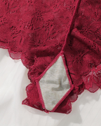 Sexy Floral Lace Push-Up Camisole Lingerie Set