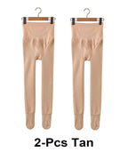 High-Waisted Stretch Thermal Leggings