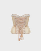 Sleek Mesh Supportive Push-Up Corset
