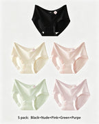 Multi-pack Seamless Breathable Ice Silk Panties