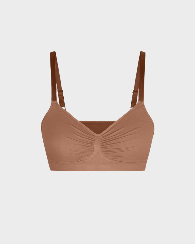 Damen Vollabdeckender Nichtgepolsterter Drahtloser Form-BH