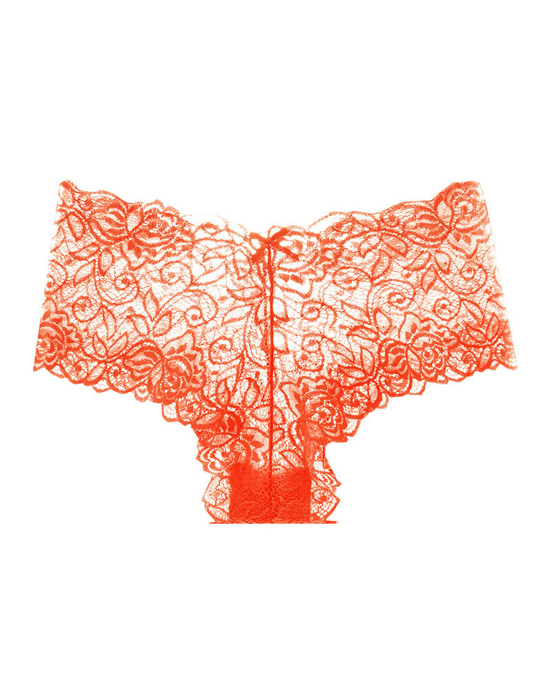 European And American Style Sexy Lace Women's Low-Lise Seamless Cut-Out Briefs