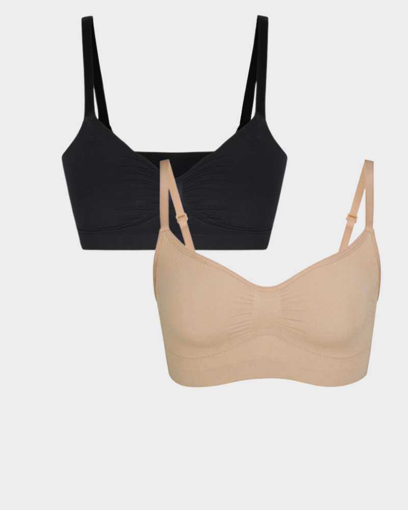 Damen Vollabdeckender Nichtgepolsterter Drahtloser Form-BH
