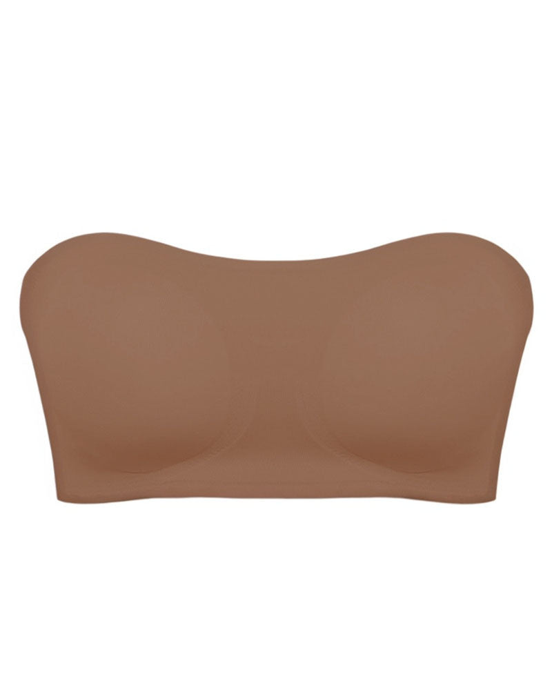 Women's Strapless Bra with Cross Side Buckle Bras