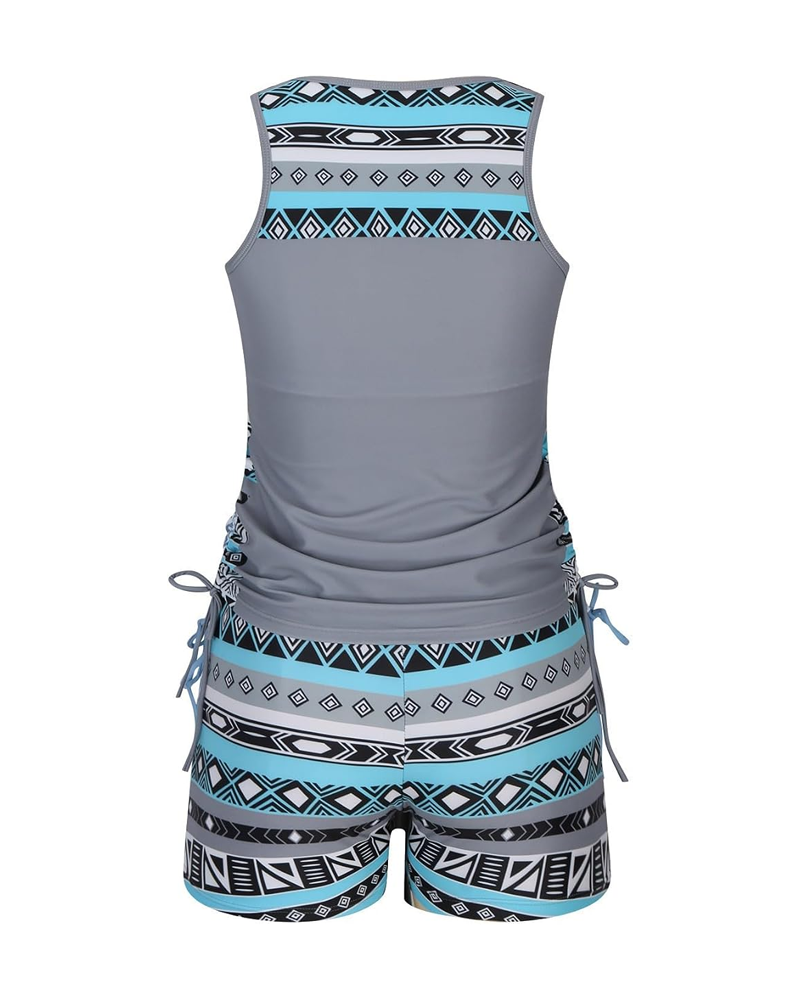 Quick-dry Hot Spring Beach Two-Piece Set