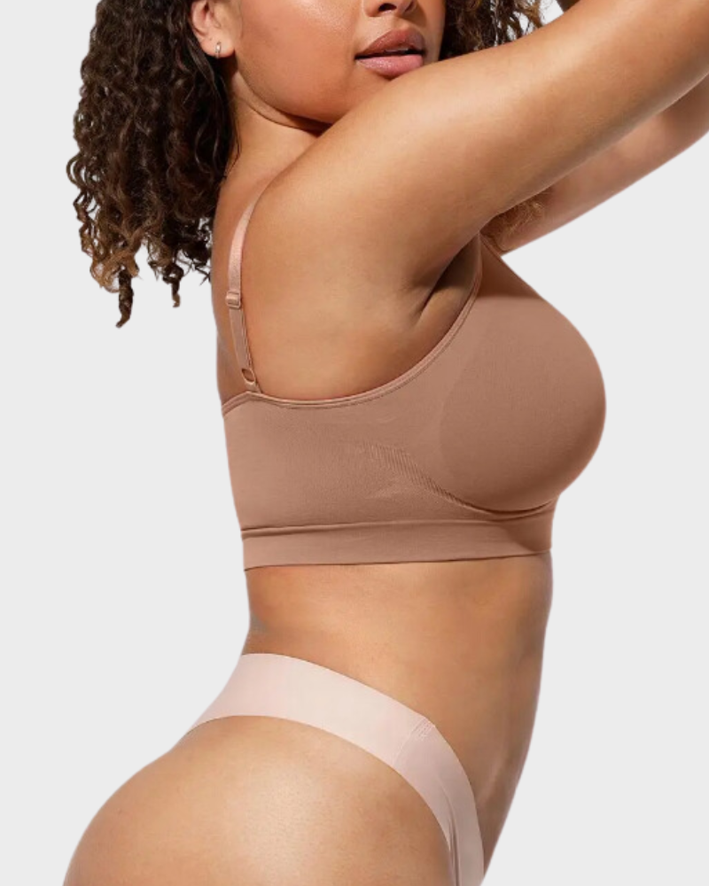 Damen Vollabdeckender Nichtgepolsterter Drahtloser Form-BH