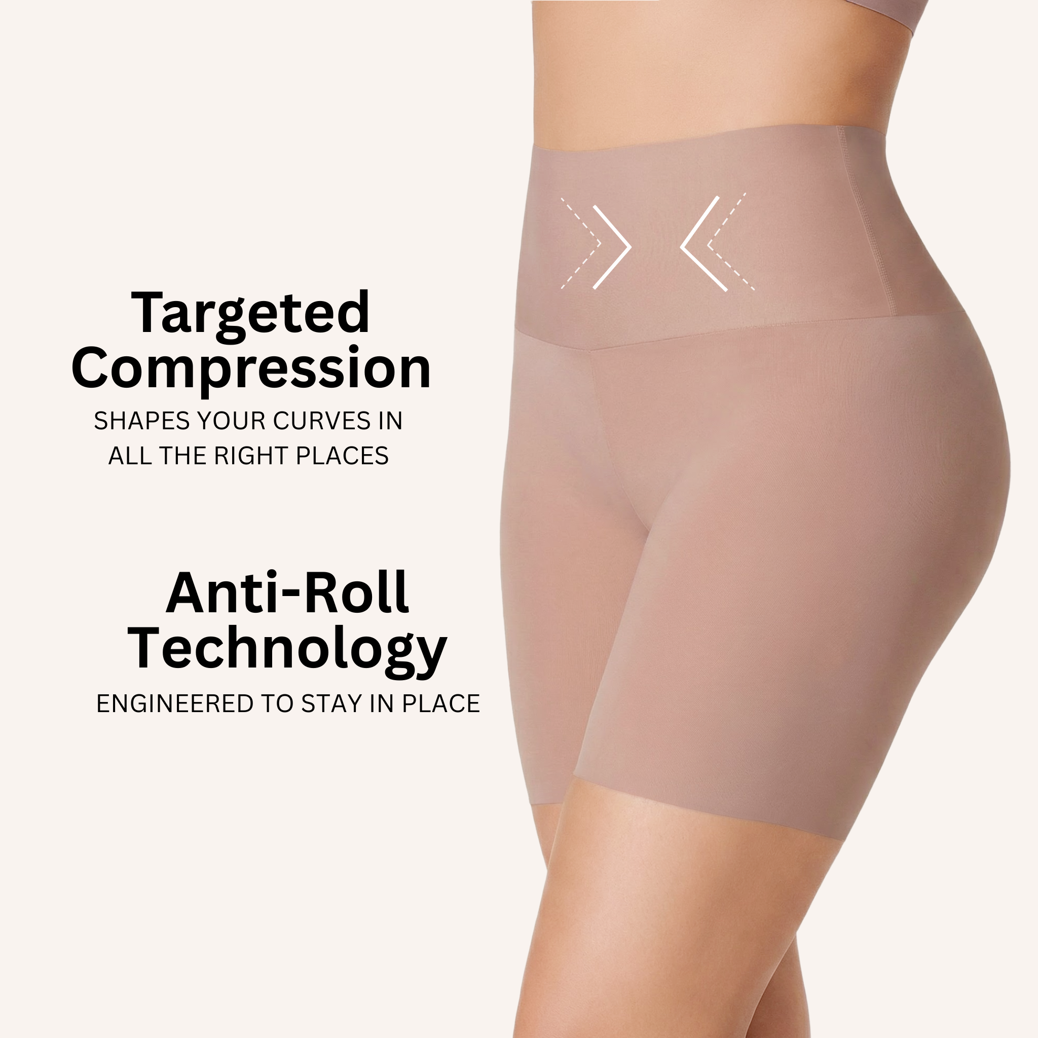 Anti-Roll Shaper Shorts