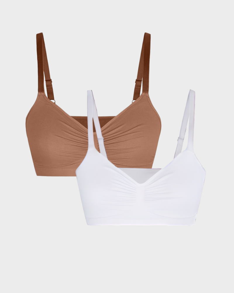 Damen Vollabdeckender Nichtgepolsterter Drahtloser Form-BH
