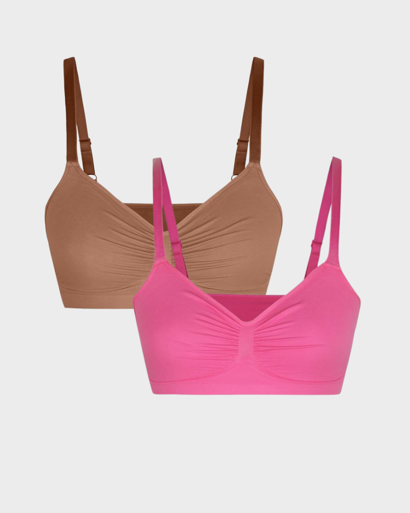 Damen Vollabdeckender Nichtgepolsterter Drahtloser Form-BH