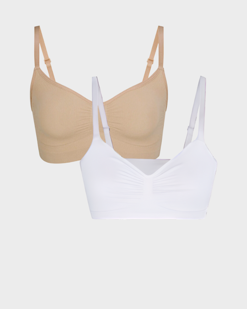Damen Vollabdeckender Nichtgepolsterter Drahtloser Form-BH