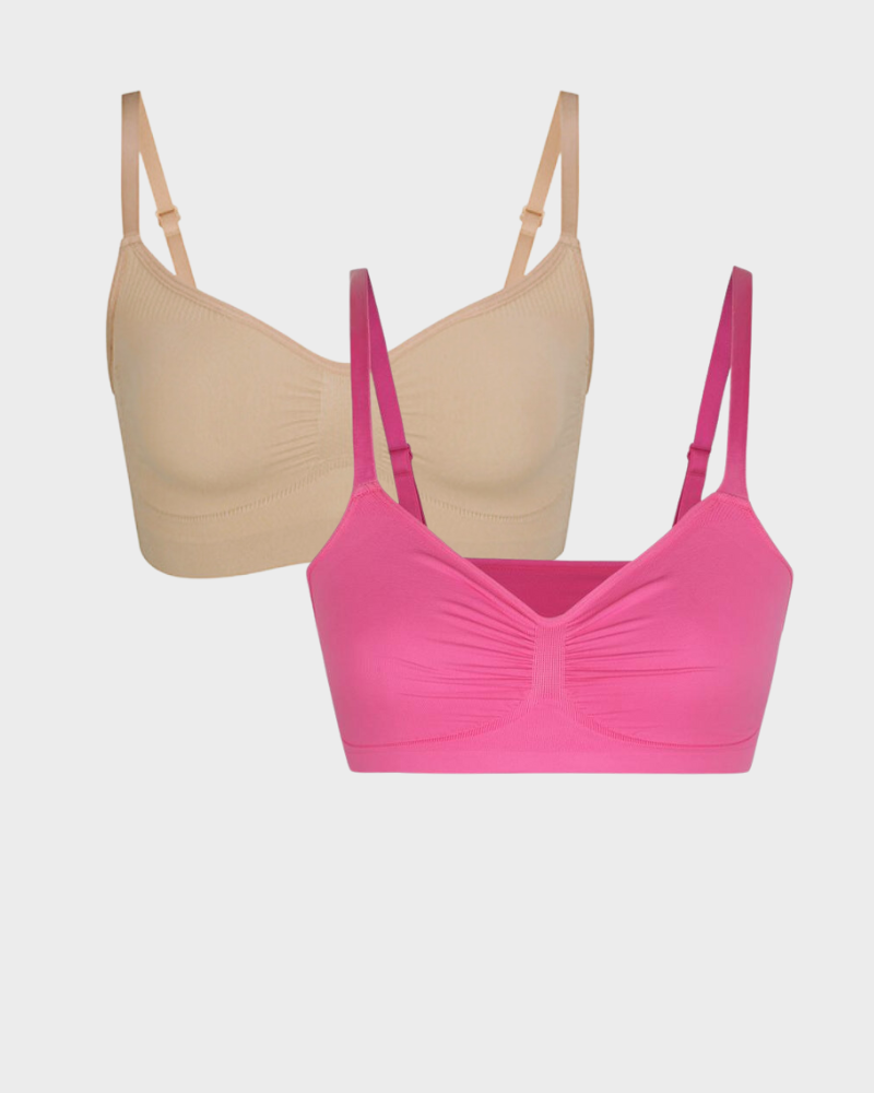 Damen Vollabdeckender Nichtgepolsterter Drahtloser Form-BH