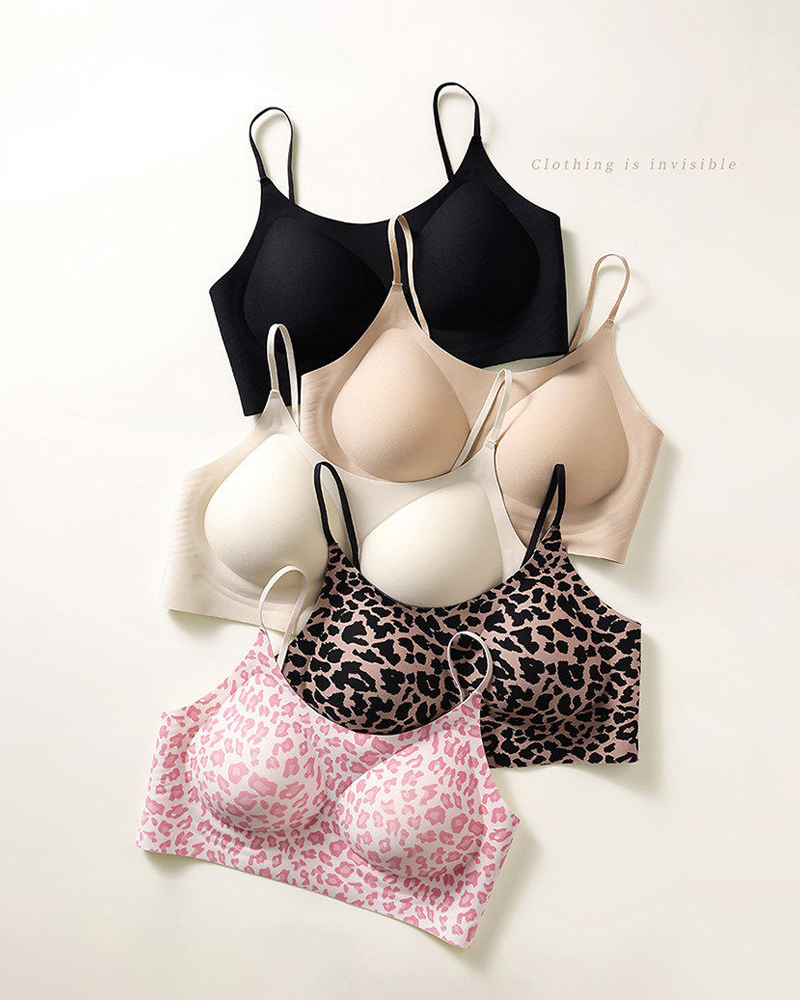Seamless Two-Way Wear Convertible Bra With Adjustable