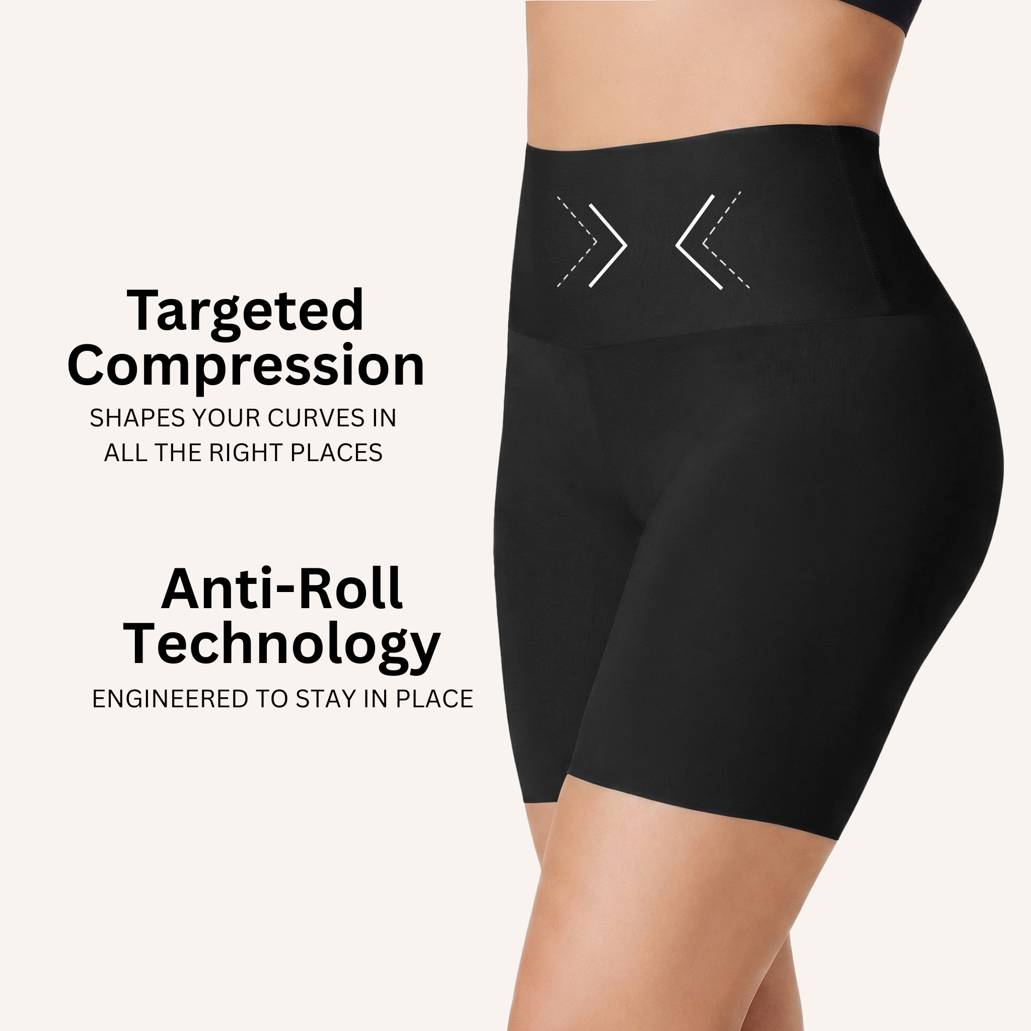 Anti-Roll Shaper Shorts