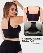 [2-Pack] Extra Firm High Compression Full Cup Push Up Bra - Tan+Brown