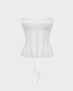 Sleek Mesh Supportive Push-Up Corset