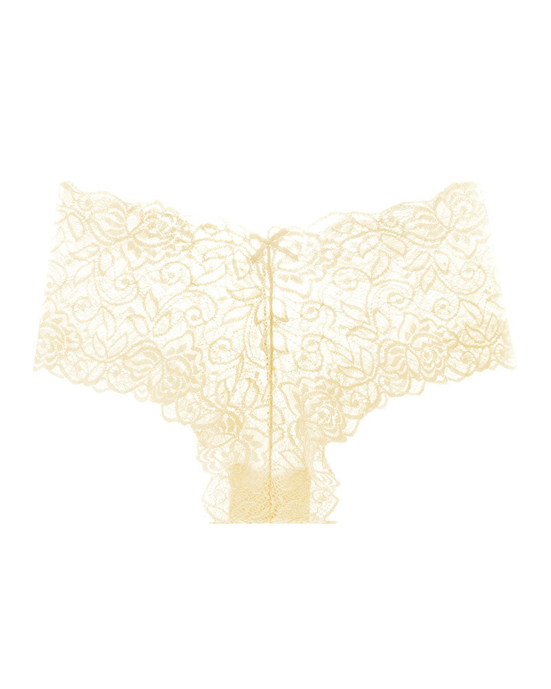 European And American Style Sexy Lace Women's Low-Lise Seamless Cut-Out Briefs