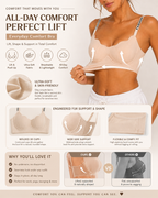 2-Pack Seamless Lightweight Lift Bras