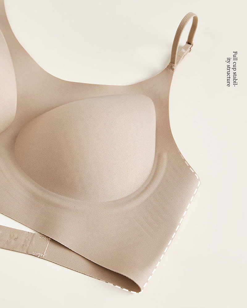 Seamless Two-Way Wear Convertible Bra With Adjustable