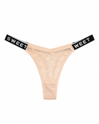 Sexy Heart Lace Thong Panties 3-Pack