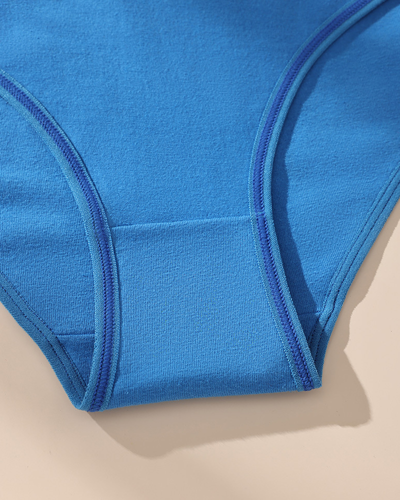 Cotton Antibacterial Crotch Women's Briefs