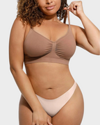 Damen Vollabdeckender Nichtgepolsterter Drahtloser Form-BH