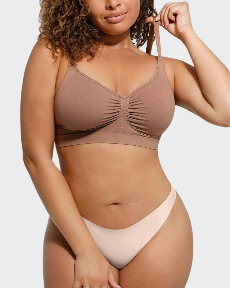 Damen Vollabdeckender Nichtgepolsterter Drahtloser Form-BH