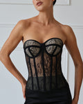 Sexy Lace Push-Up Corset