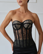 Sexy Lace Push-Up Corset