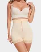 Boned Sculpt High Waist Shorts