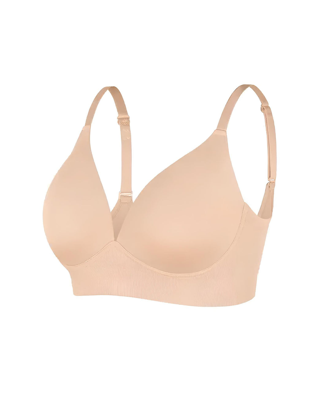 Deep V Seamless Wireless T-shirt Bra