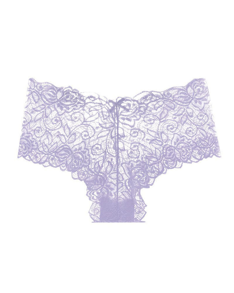 European And American Style Sexy Lace Women's Low-Lise Seamless Cut-Out Briefs