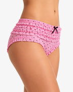Floral Lace Ruffle Breathable Panties