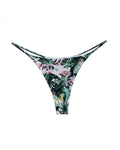 Double-Layer String Cotton T-Back Thong