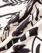Resort-Style Printed Slim-Fit Fashion Casual Mini Dress