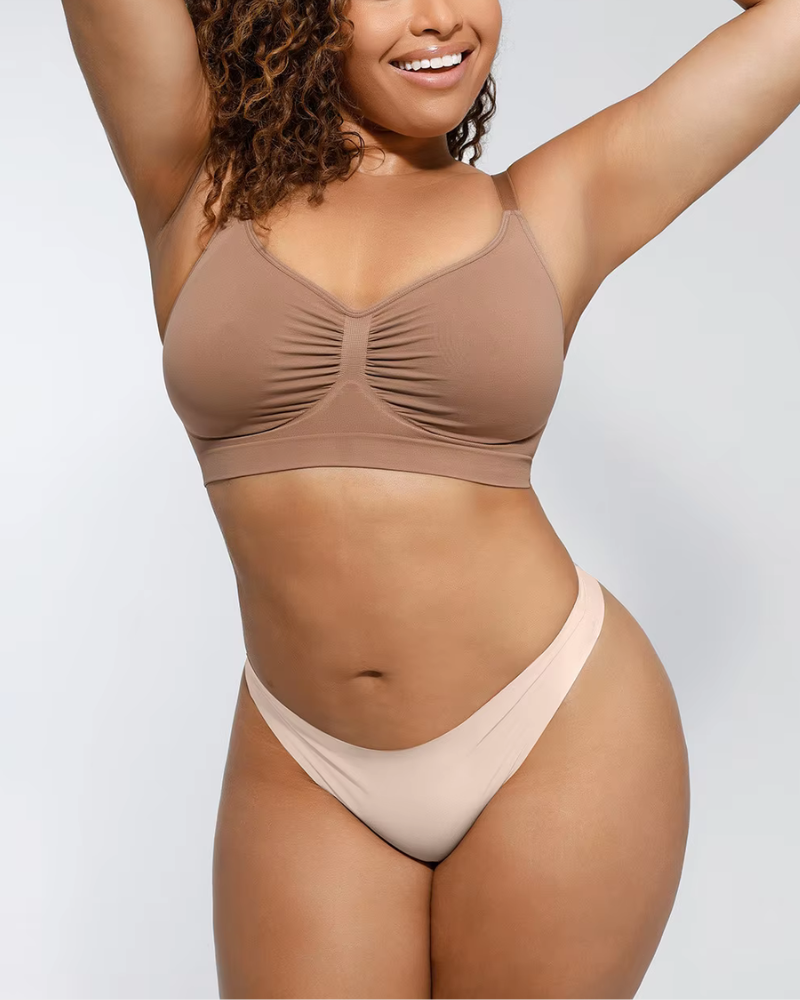 Damen Vollabdeckender Nichtgepolsterter Drahtloser Form-BH
