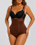 Highly Breathable High-Waisted Side-Zip Shapewear Bodysuits