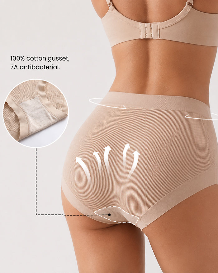 5-Pack Cotton Soft Stretchy Seamless Briefs
