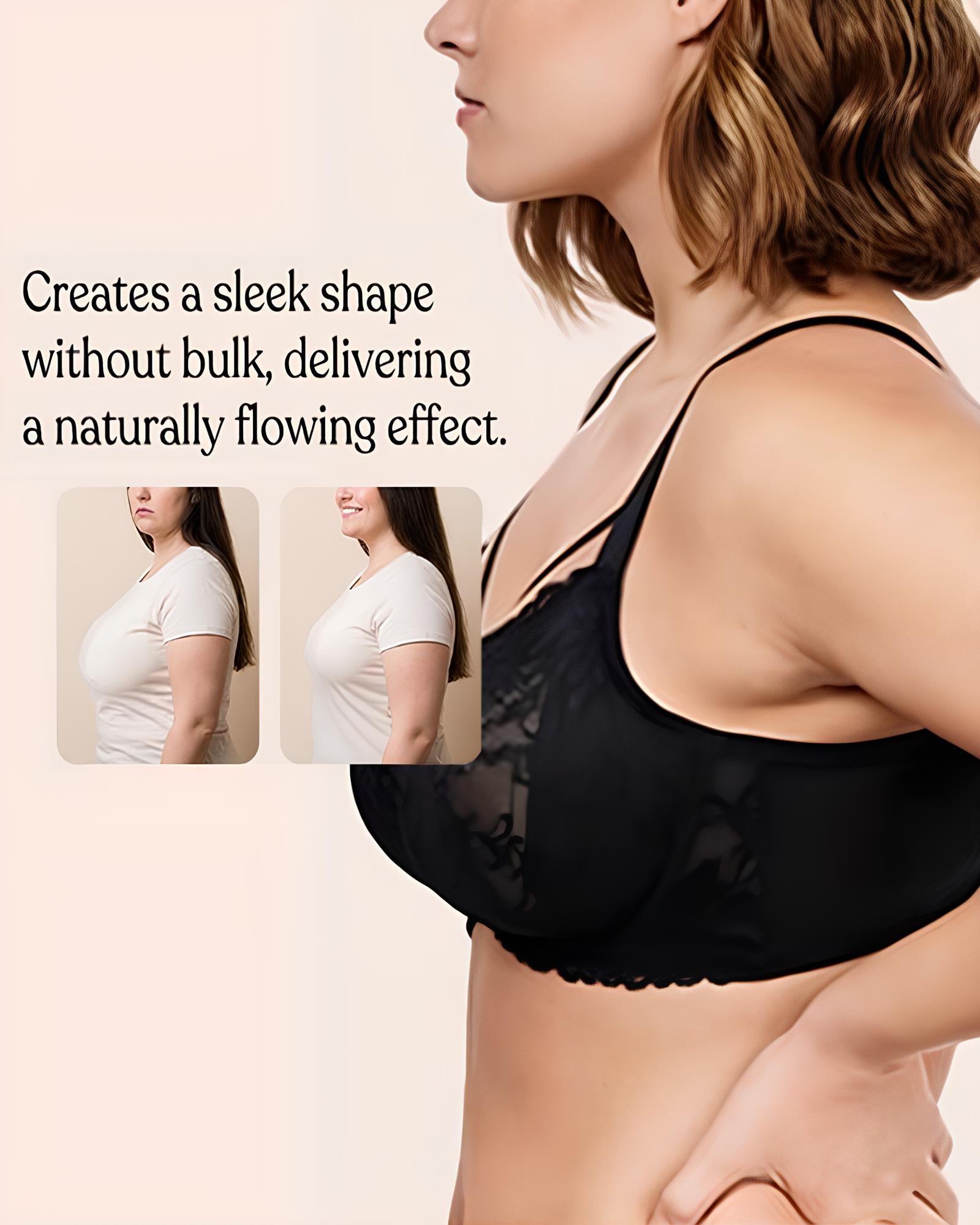 Women's Sexy Floral Lace Mesh Underwire Comfort Bra