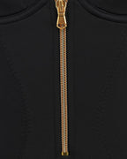 Women's Metal Zipper Tummy Shaper Bodysuit