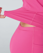 Women's Solid Color Sleeveless Casual Sports Dress with Pocket Shorts