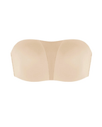 Women's Unlined Seamless Comfort Non-slip Underwire Plus Size Bandeau Strapless Bra